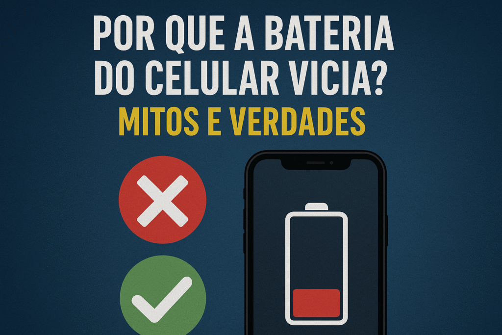 bateria do celular vicia